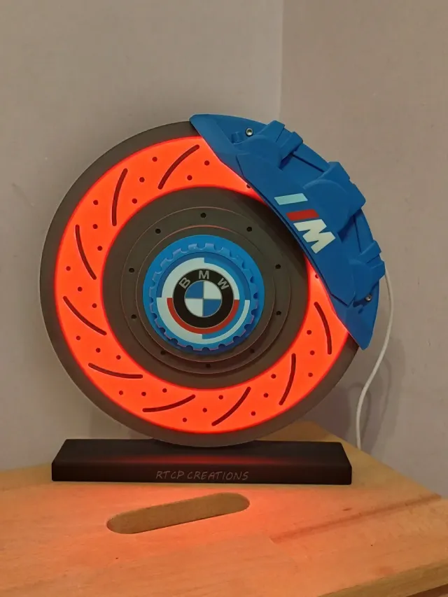 Lámpara Freno Disco BMW M3 Decorativa
