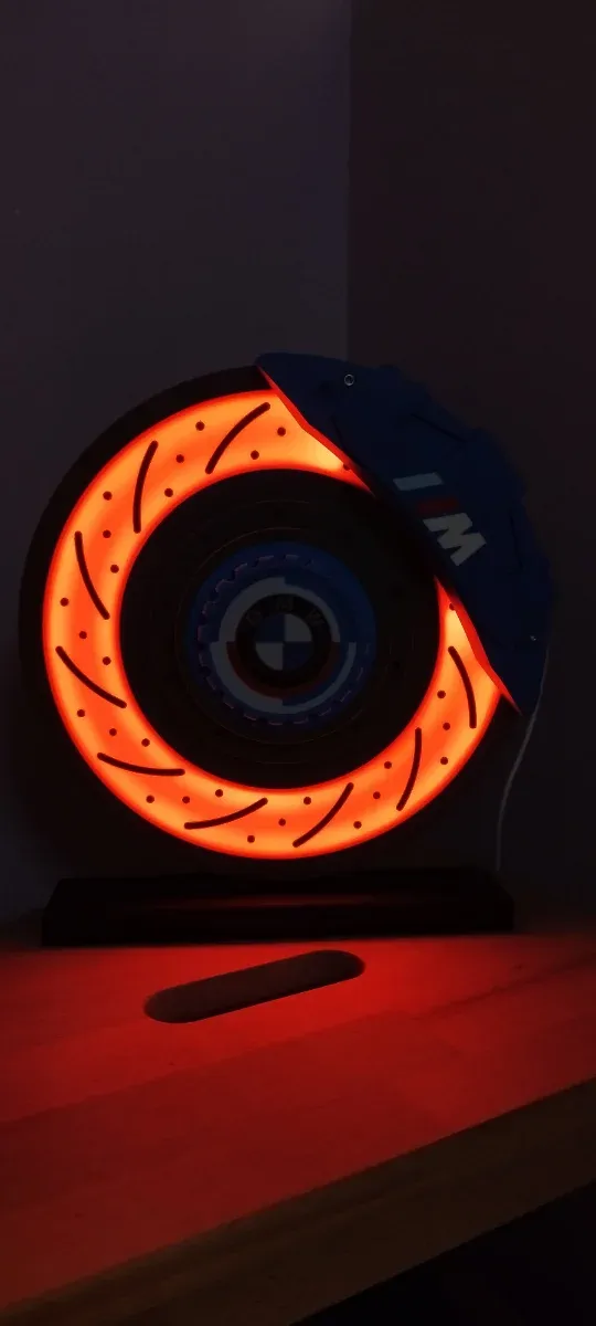 Lámpara Freno Disco BMW M3 Decorativa