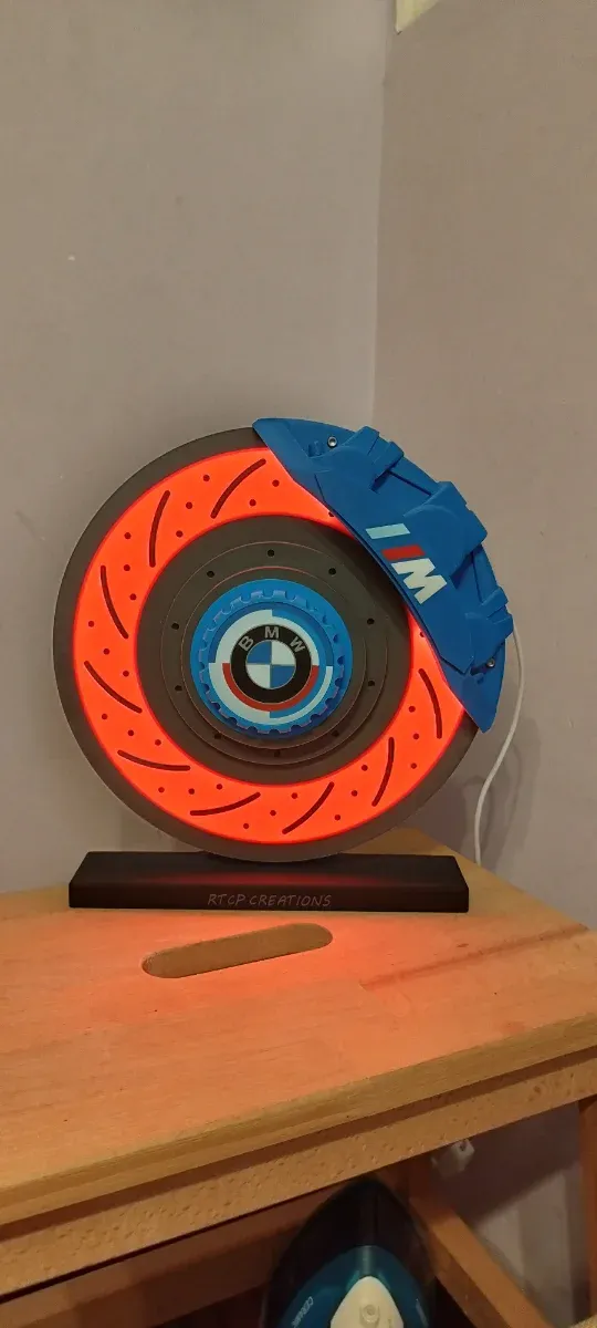 Lámpara Freno Disco BMW M3 Decorativa