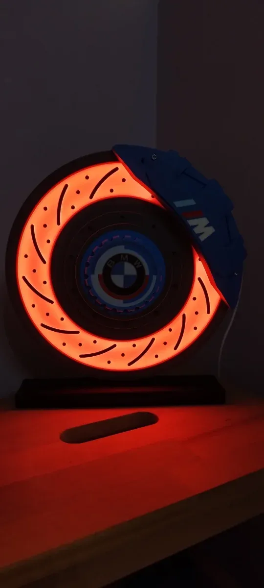 Lámpara Freno Disco BMW M3 Decorativa
