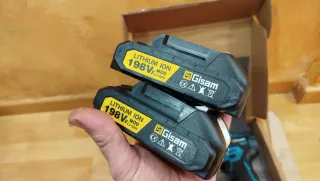 Taladro profesional Brushless 3Funciones 2Baterías
