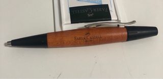 Bolígrafo Faber Castell E-Motion Madera Peral