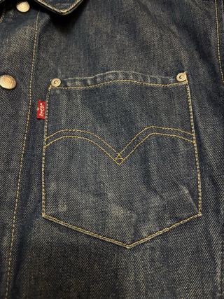 Chaqueta tejana Levi's azul