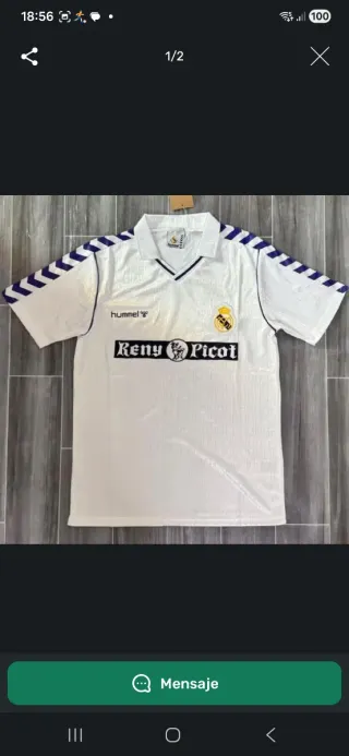 Camisetas Retro de cualquier equipo.