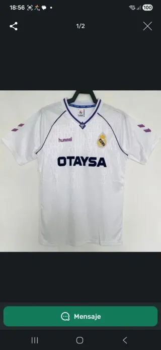 Camisetas Retro de cualquier equipo.