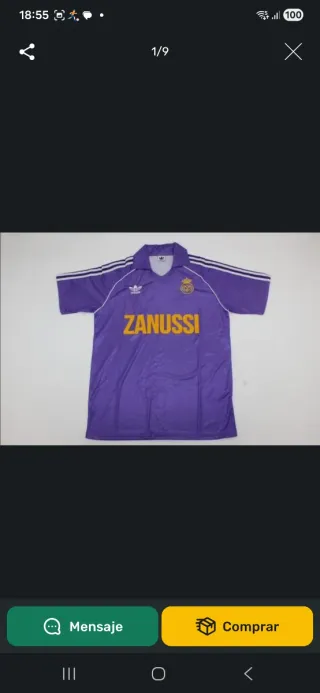 Camisetas Retro de cualquier equipo.