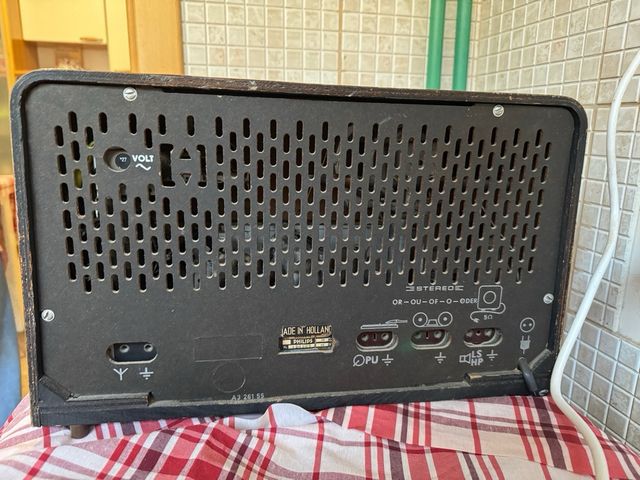 Radio Philips Valvole Vintage