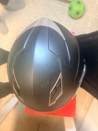 Casco Integral Negro Talla XL