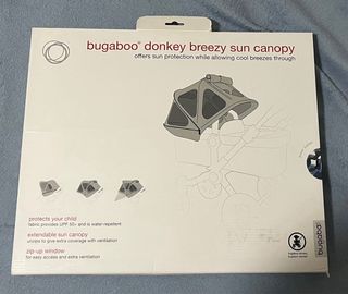 2 Bugaboo Donkey Breezy Sun Canopy Waves
