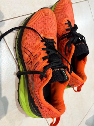 Zapatillas Asics Gel-Trabuco Naranja/Verde
