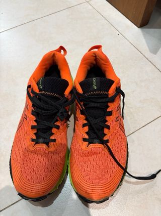 Zapatillas Asics Gel-Trabuco Naranja/Verde
