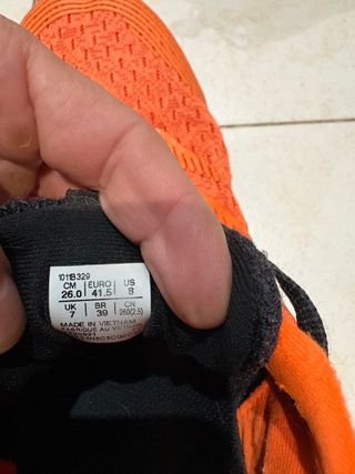 Zapatillas Asics Gel-Trabuco Naranja/Verde