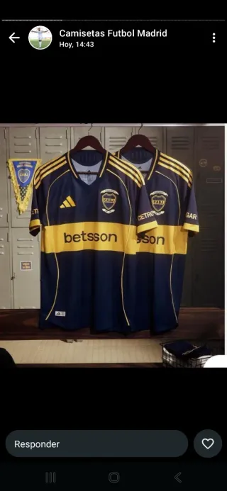 Camiseta Futbol de cualquier equipo