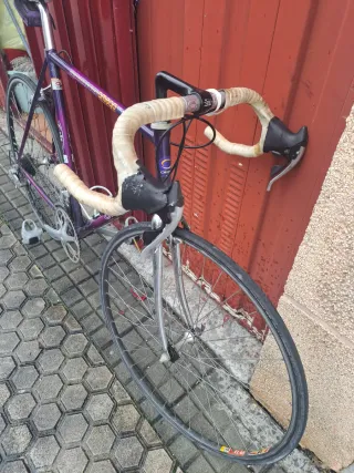 Bicicleta Orbea Omega Morada Vintage