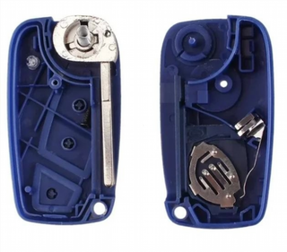 Carcasa llave 3 botones Fiat