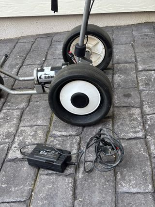 Carro de golf eléctrico plegable