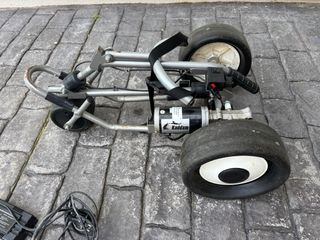 Carro de golf eléctrico plegable