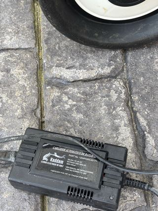 Carro de golf eléctrico plegable