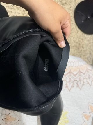 Botas altas Cucco negras