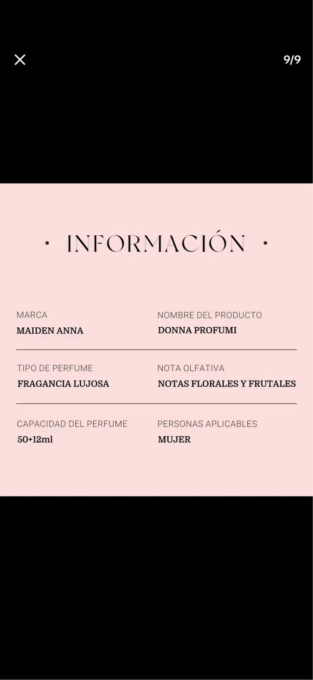 Set di Profumo Maiden Anna Donna