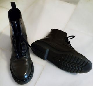 Botines Zara Verde Oliva