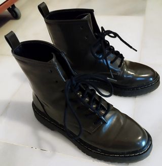 Botines Zara Verde Oliva