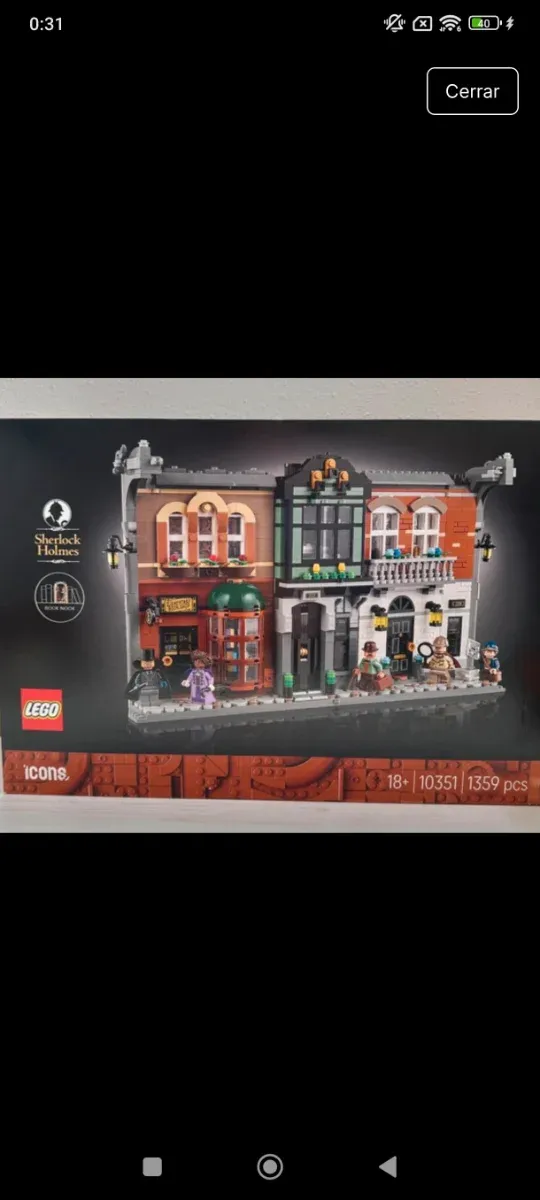 Lego Sherlock Holmes 221B Baker St. 10351