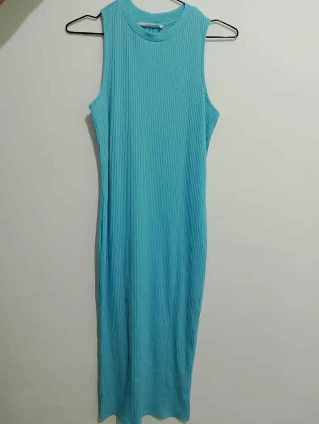 Vestido azul largo Talla S