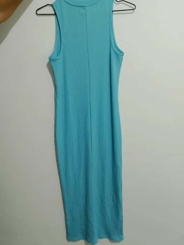 Vestido azul largo Talla S