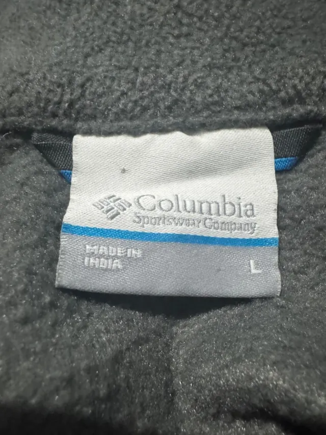 Pile Columbia Grigia Uomo