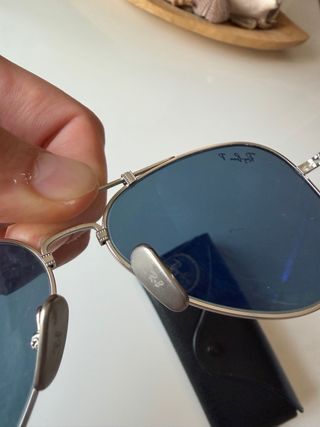 Gafas Ray-Ban Aviador Azul/Plata