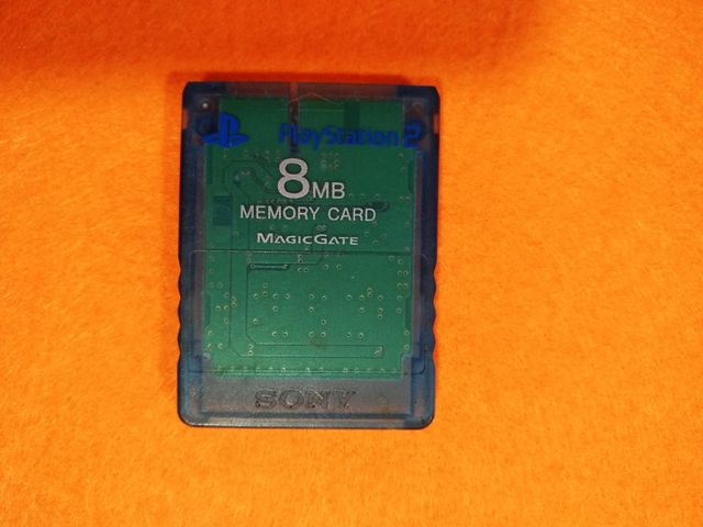 PS2 - Memory Card 8MB Zafiro
