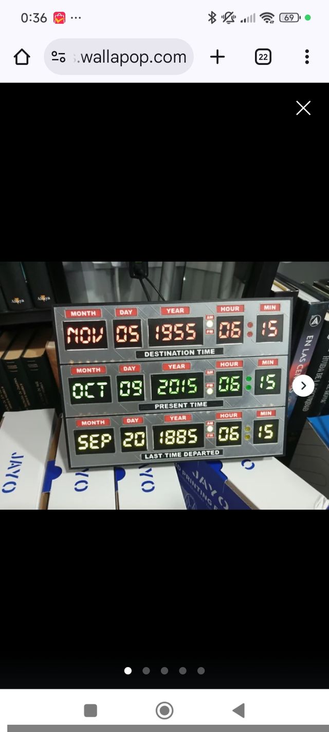 Delorean Lightbox para Particular