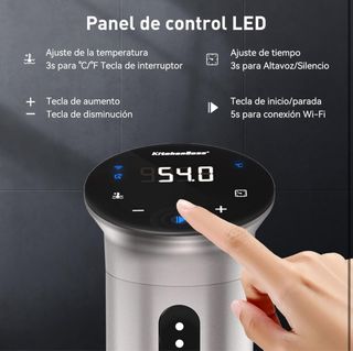 NUEVO Roner Sous Vide KitchenBoss Wi-Fi 1100W