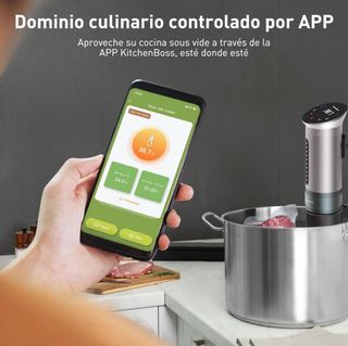 NUEVO Roner Sous Vide KitchenBoss Wi-Fi 1100W
