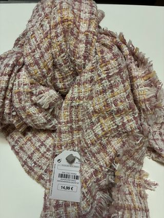 Bufanda Sfera rosa nueva