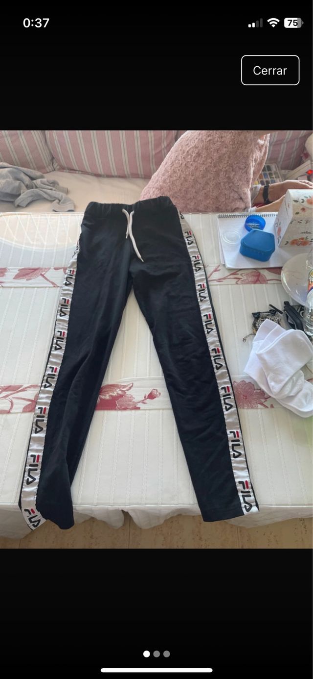 Pantalón Legging Fila Negro