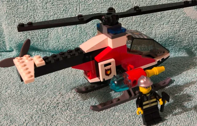 Lego Helicóptero Bomberos 7238