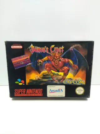 Demon's Crest super nintendo snes