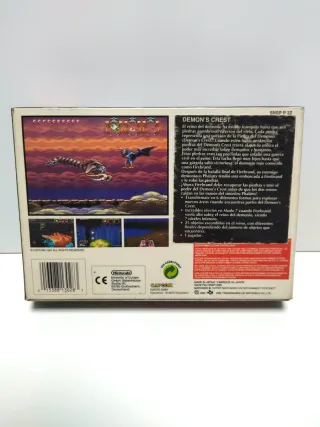 Demon's Crest super nintendo snes