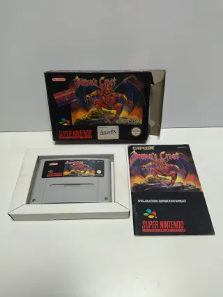 Demon's Crest super nintendo snes