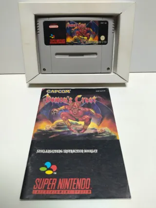 Demon's Crest super nintendo snes
