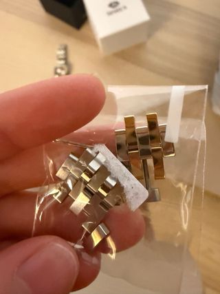 Reloj Marea Dorado y Plateado