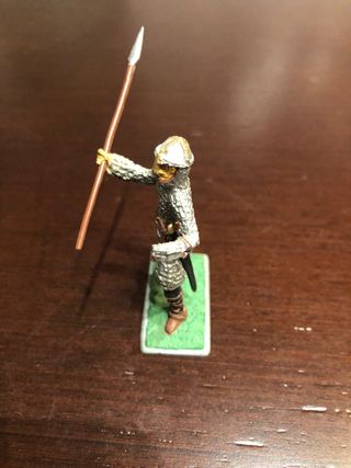 Soldado de plomo con lanza