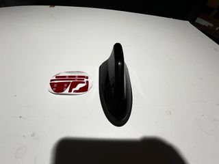 Antena Fibra Carbono Tiburón SEAT Ibiza Impermeabl