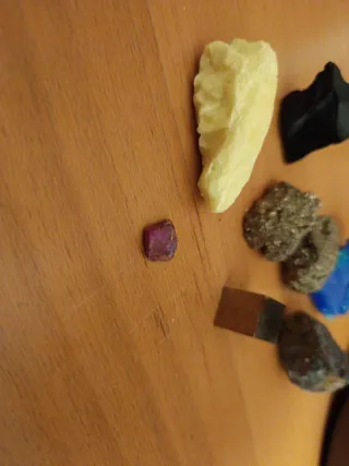 Lote de minerales variados