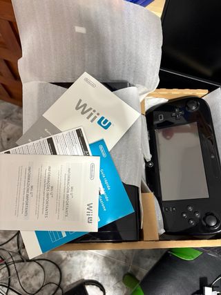 Nintendo Wii U con giochi, confezione e fattura