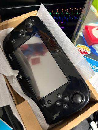 Nintendo Wii U con giochi, confezione e fattura