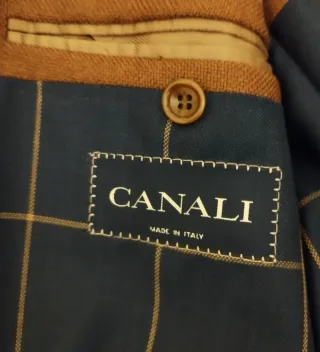 Cappotto Canali in lana e cachemire