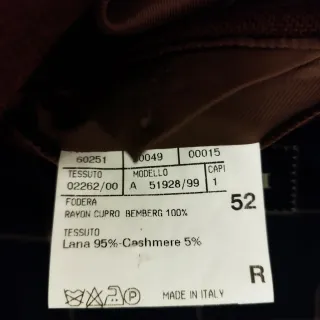 Cappotto Canali in lana e cachemire